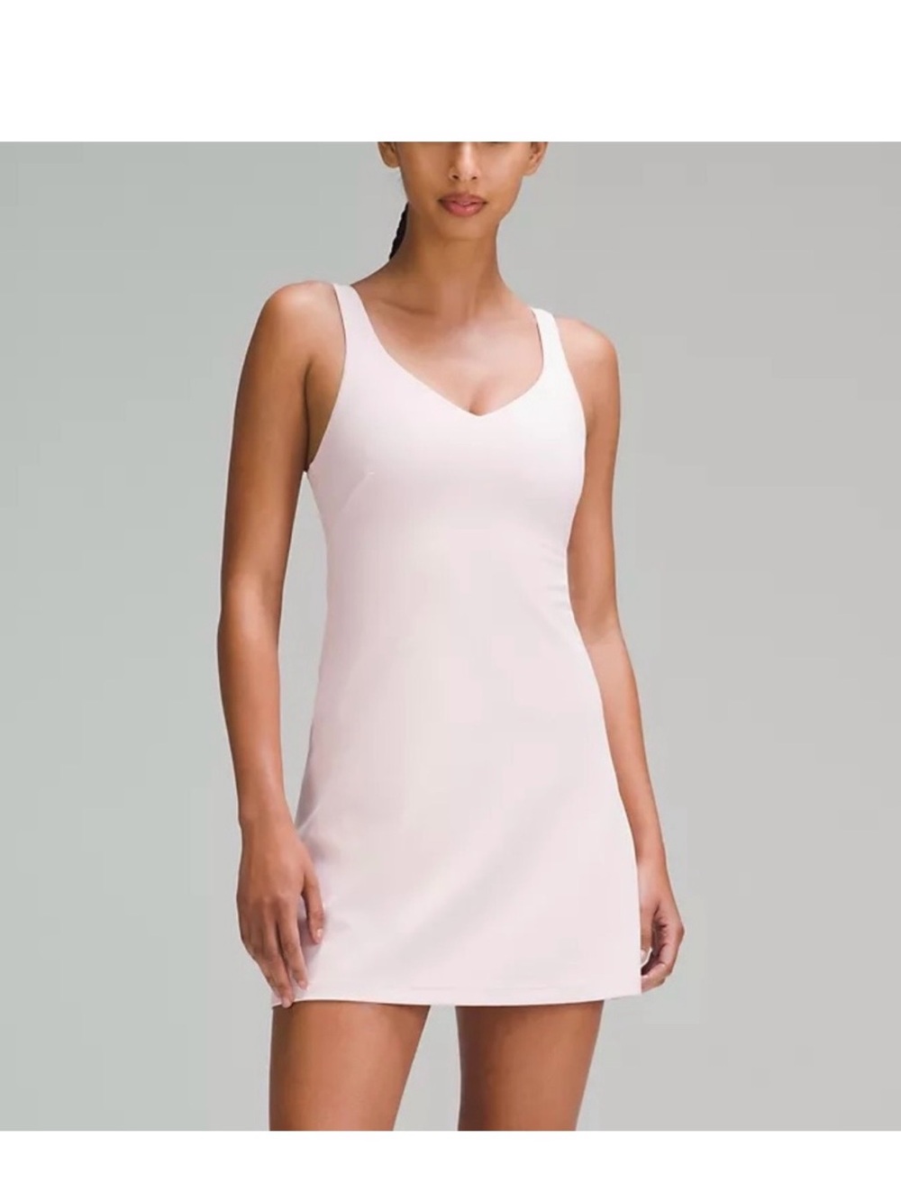 lululemon athletica Light Pink Align V-Neck active dress